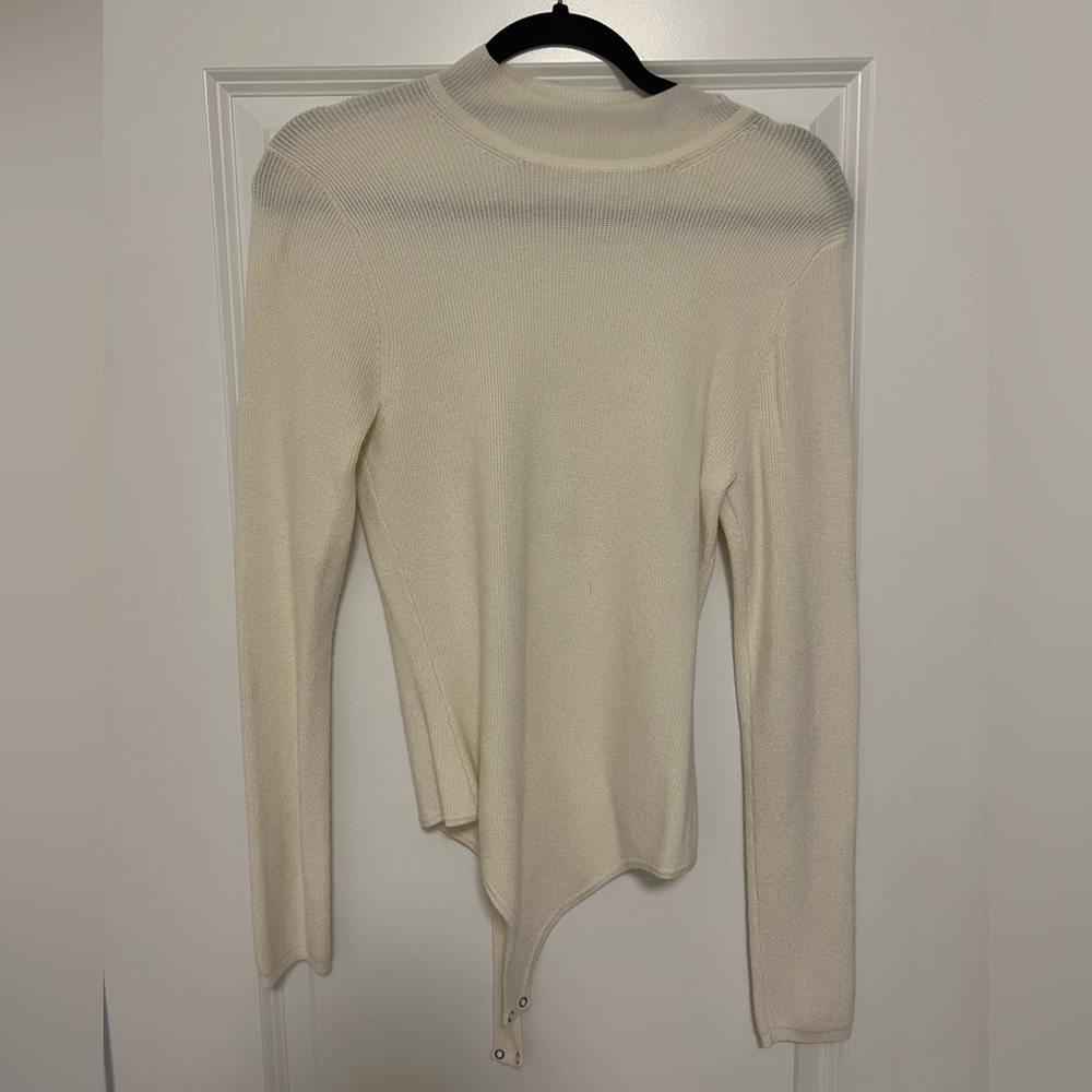 Abercrombie & Fitch Turtleneck Bodysuit W/ Open B… - image 1